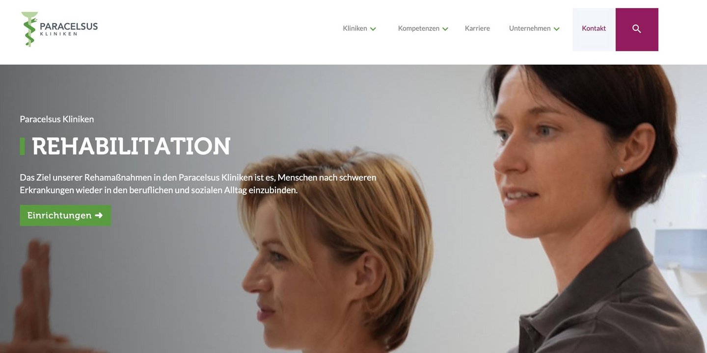 Paracelsus Rehabilitationskliniken und VAMED care Gruppe bündeln Kräfte